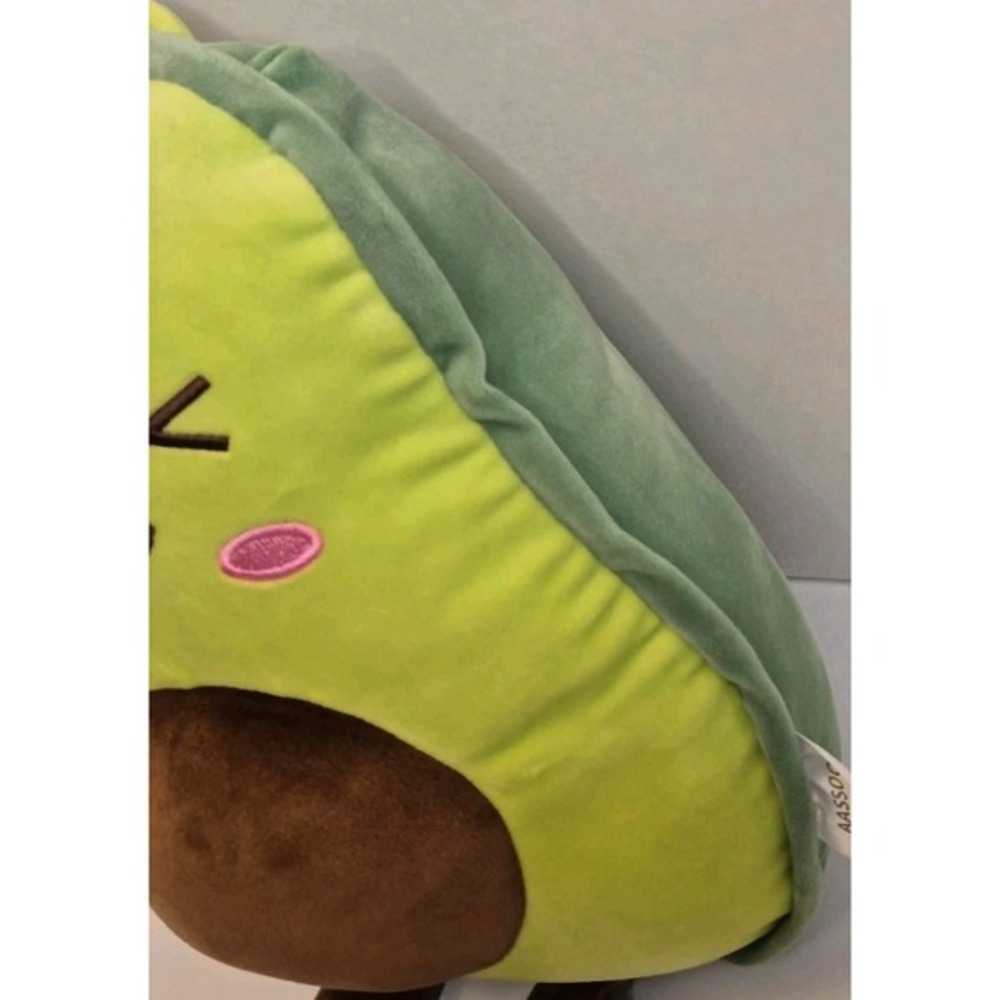 16.5 Inch Snuggly Stuffed Avocado Fruit Soft‎ Plush Toy Hugging Pillow Gifts - Picture 3 of 5